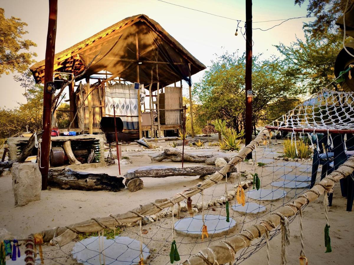 Eselbe Camp Backpackers Pansiyon Nata Dış mekan fotoğraf