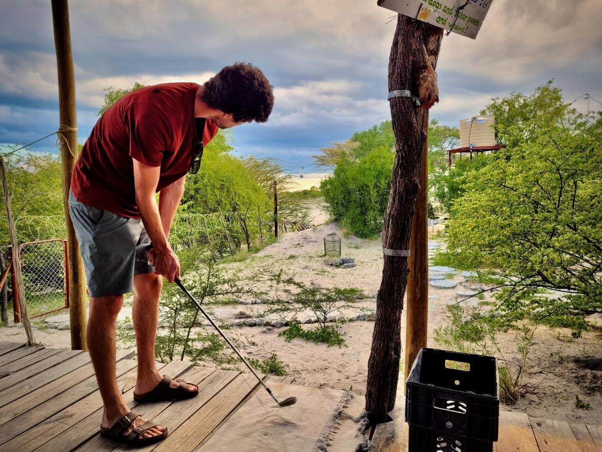Eselbe Camp Backpackers Pansiyon Nata Dış mekan fotoğraf